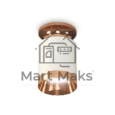 Светильник Ambrella Light XS6301200 SWH/PPG белый песок/золото розовое полированное MR16 GU5.3 (N6906, C6301, N6135)