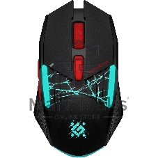 Мышь беспроводная Defender Horrodine GM-237 черный, 3200 dpi, радиоканал, USB, кнопки - 6