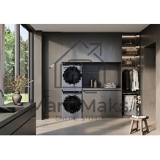Сушильная машина Haier HD100-A3397SU1 кл.энер.:A+++ макс.загр.:10кг серый (CF0J50E00RU)