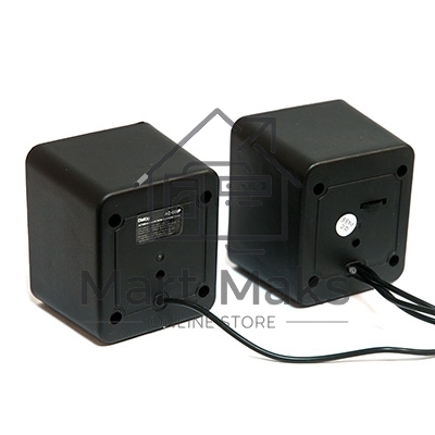 Колонки Dialog Colibri AC-02UP черный акустические колонки 2.0, 5W RMS, питание от USB