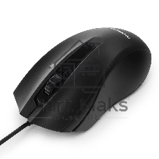 Мышь проводная Гарнизон GM-115 черный, 800 dpi, USB, кнопки - 3