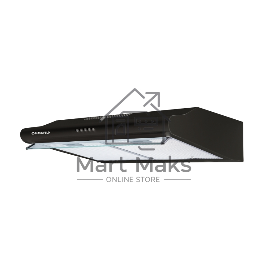 Вытяжка козырьковая Maunfeld MP-1 60 черный, 60 см, 520 куб. м/ч, 49 дБ