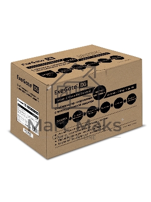 Стабилизатор напряжения ExeGate Expert AS-2000 (2000ВА, вход 140...260В, двойная цифр. индикация вход/вых. напряжения, выход 220В±8%, КПД 98%, 5 уровней защиты, задержка, метал. корпус, 2 евророзетки, RTL)