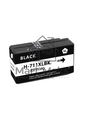 Картридж струйный NVPrint 711 (NV-CZ133A) Black для HP Designjet T120/T520 (73 мл)