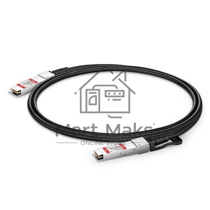 Твинаксиальный медный кабель 1m (3ft) Generic Compatible 40G QSFP+ Passive Direct Attach Copper Cable