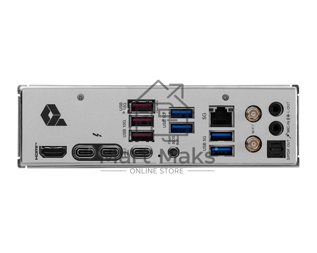 Материнская плата MSI PRO Z890-A WIFI, LGA 1851, Intel Z890, 4xDDR5, 4xSATA, 4xM.2, 1xPCIe 5.0 x16, 2xPCIe 4.0 x4, 1xHDMI, 2xUSB-C Thunderbolt 4, 1xUSB-C 3.2 Gen 2, 3xUSB-A 3.2 Gen 2, 4xUSB-A 3.2 Gen 1, 1x 5Gb LAN, 2x3.5 мм, 7.1, ATX