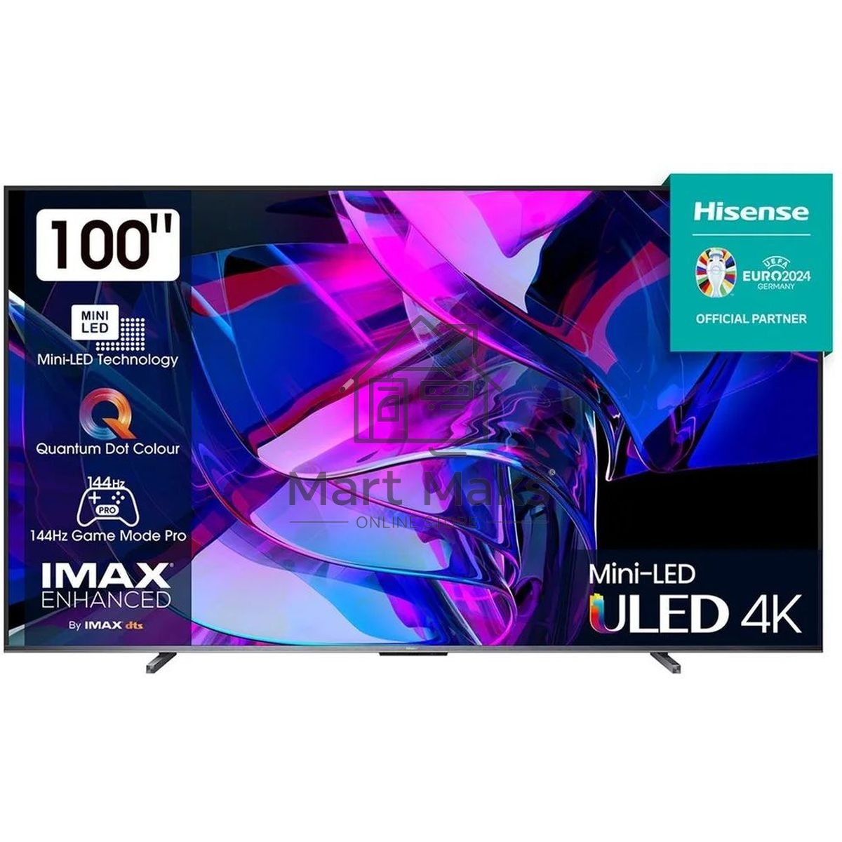 Телевизор Hisense 110'' 110UXNQ серый Mini LED UHD 144Hz+240Hz VIDAA U7.0
