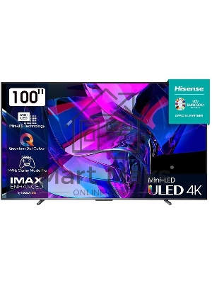 Телевизор Hisense 110'' 110UXNQ серый Mini LED UHD 144Hz/240Hz VIDAA U7.0