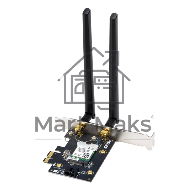 Сетевой адаптер Wi-Fi + Bluetooth Asus PCE-BE6500 BE6500 PCI Express 2ант.