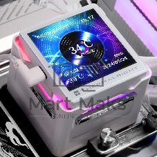 Система жидкостного охлаждения Thermalright Elite Vision 360 (360mm, LED, White, ARGB/Fans: 3x120mm, 69CFM, 27dBA, 2150RPM/Pump height 63mm, Rad thickness 27mm/S: 1700, 1200, 1851, 115X, 2011, 2066, AM5, AM4)