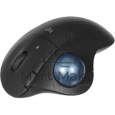 Трекбол Logitech M575S черный оптическая 2000dpi беспров. BT/Radio USB2.0 (910-007035)