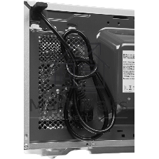 Микроволновая печь Haier HMB-DM208SA серебристый/черный, 20 л, 800 Вт, переключатели - кнопки, поворотный механизм