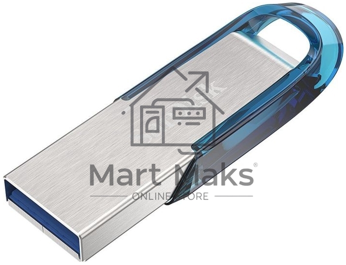 Флешка USB R/W R/W 128GB SanDisk CZ73 Ultra Flair, USB 3.0, Tropical Blue