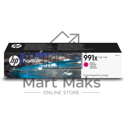 Картридж струйный HP 991X пурпурный PageWide Cartridge