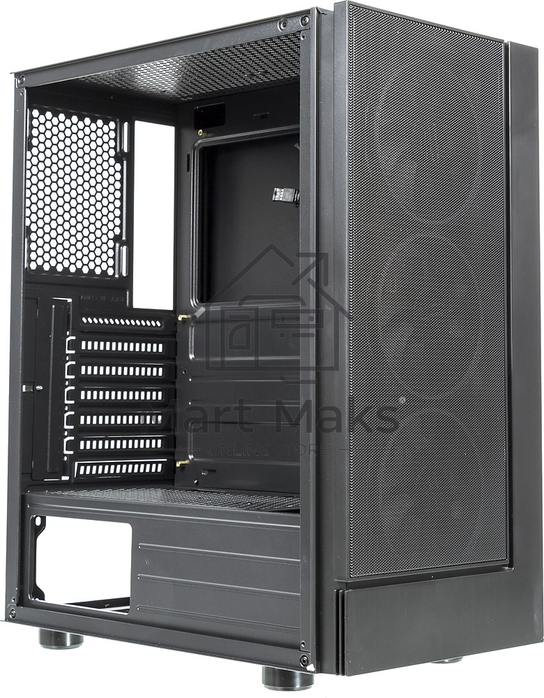 Компьютерный корпус AeroCool / Formula F-33RGB черный без БП ATX 3x120mm 2xUSB2.0 1xUSB3.0 audio bott PSU
