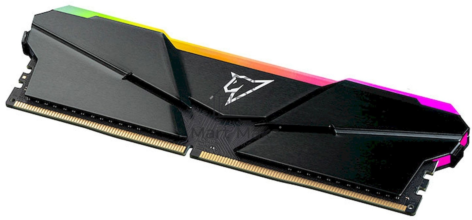 Оперативная память NETAC Shadow, DDR4, 16GB (2x8GB), 3200MHz, CL16, DIMM, с радиаторами, RGB, серый
