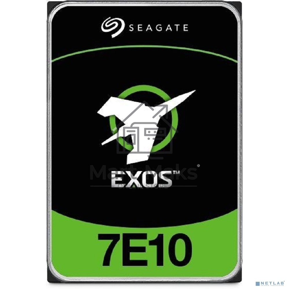 Жесткий диск Seagate Original SATA-III 8Tb ST8000NM017B Exos 7E10 (7200rpm) 256Mb 3.5