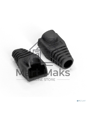 Колпачок ExeGate BC45-100-BK изолирующий для коннектора RJ-45, черный (100шт)