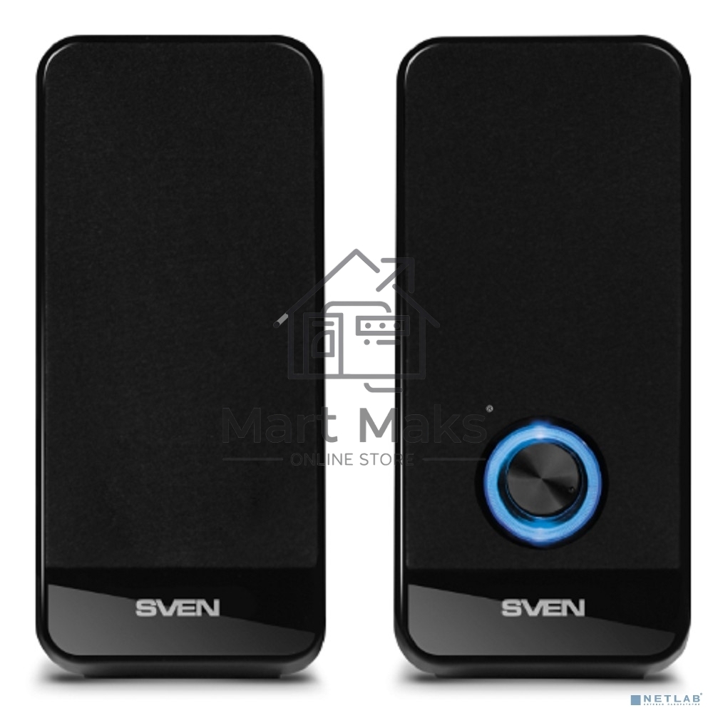 Акустическая система SVEN 320, черный (6 Вт, питание USB)