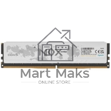 Оперативная память Apacer Nox, DDR5, 16GB (1x16 GB), 5200 MHz, CL40, DIMM, радиатор, черный