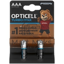 Батарея Opticell Turbo MAX LR03 AAA (2шт) блистер