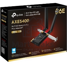Трехдиапазонный беспроводной PCI Express-адаптер TP-Link Archer TXE72E AXE5400 Wi-Fi 6E с поддержкой Bluetooth 5.3