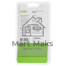 Мышь беспроводная Acer OMR050 черный, 1600 dpi, радиоканал, Bluetooth, USB, кнопки - 6