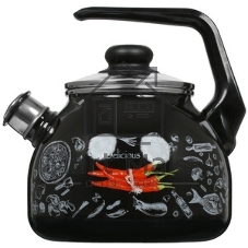 Чайник APPETITE 4с209я Эдем эмал 3,0л со свистком