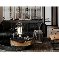 Светильник Ambrella light LH53154 BK/WH черный/белый 6W 3000K D120*260