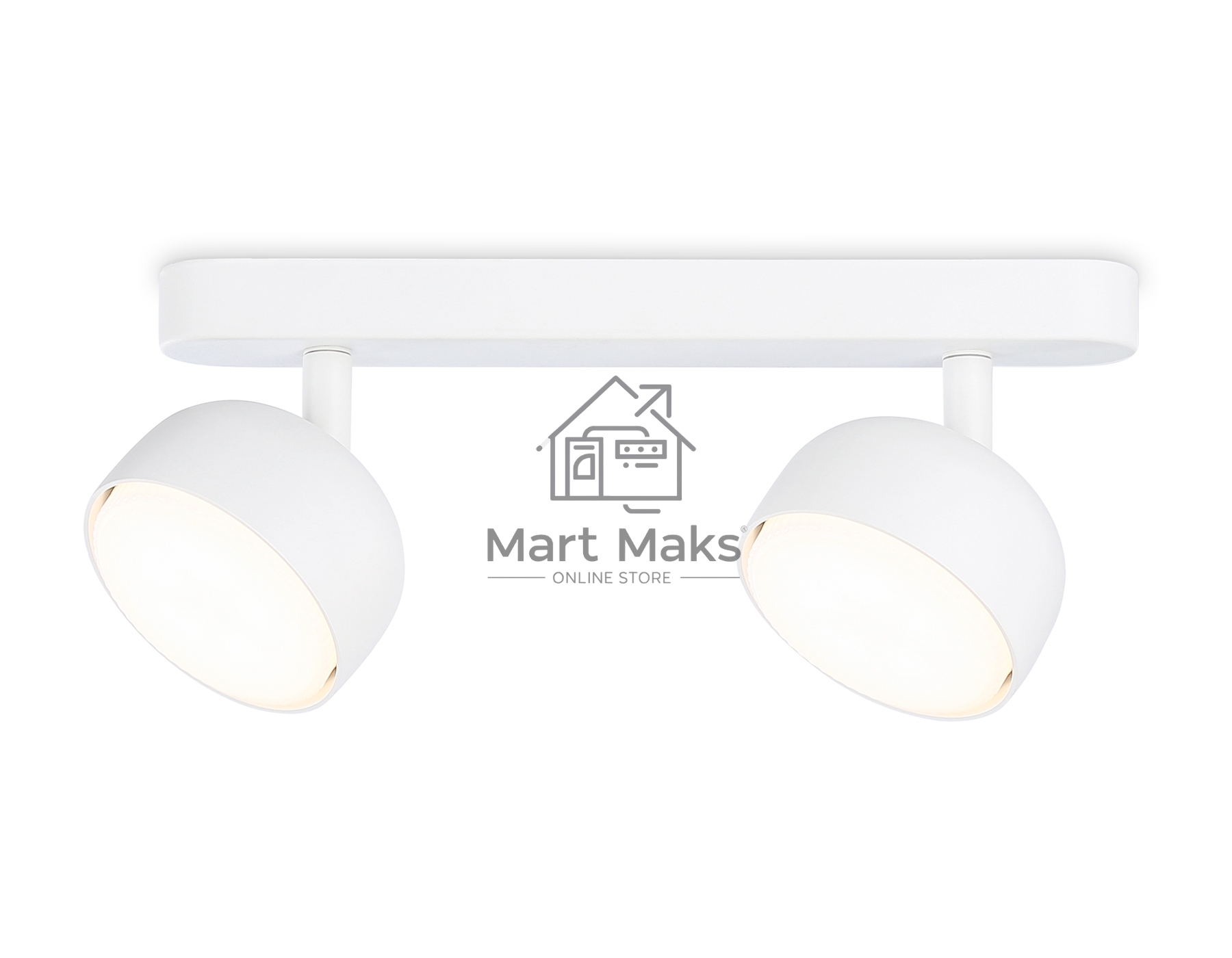 Светильник Ambrella light TN71011/2 WH белый GX53/2 max 12W 260*80*90
