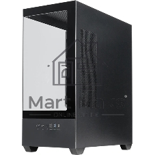 Компьютерный корпус Chieftec Vista черный без БП ATX 3x120мм 1xUSB2.0 1xUSB3.0 1xUSB3.1 audio bott PSU