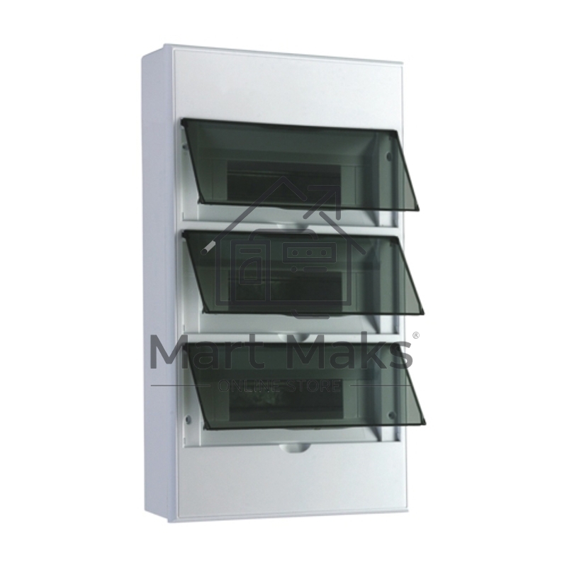 Бокс пластиковый ЩРН-П-36 IP41 белый KRANZ