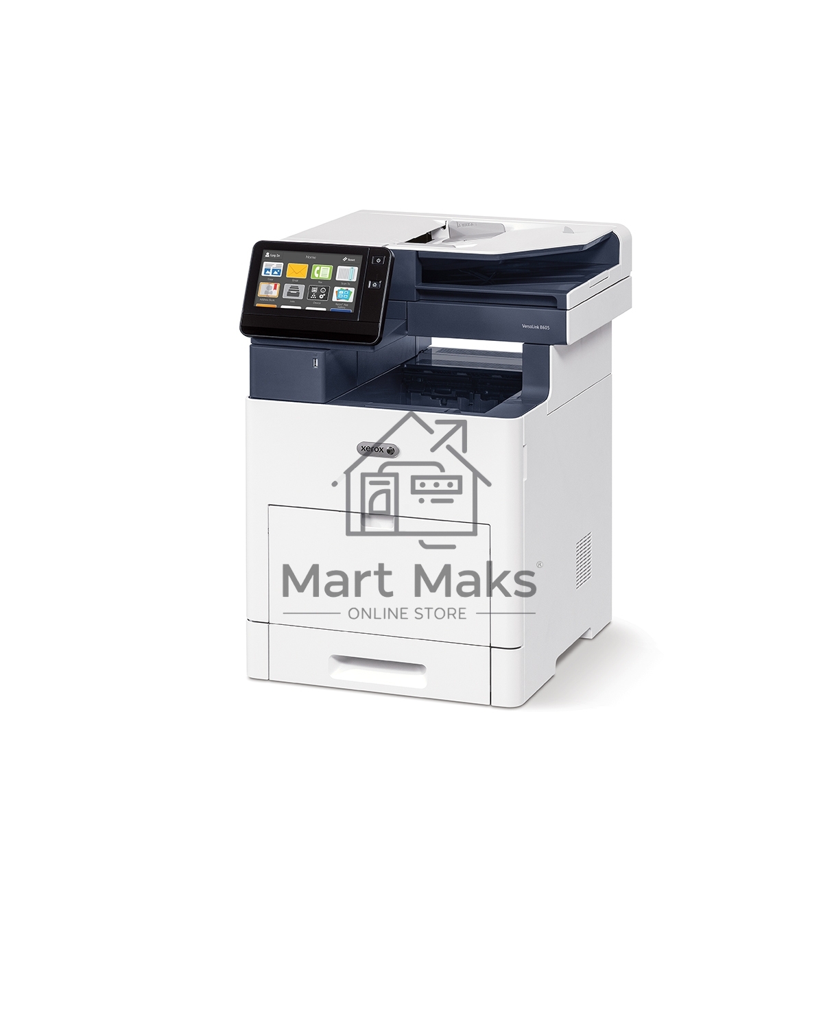 МФУ лазерный XEROX VersaLink B605V_S, A4, ч/б, печ. до 55 стр/мин., скан. до 55 стр/мин., 1200 x 1200 dpi (печать) 600x600dpi (скан.), USB, Ethernet
