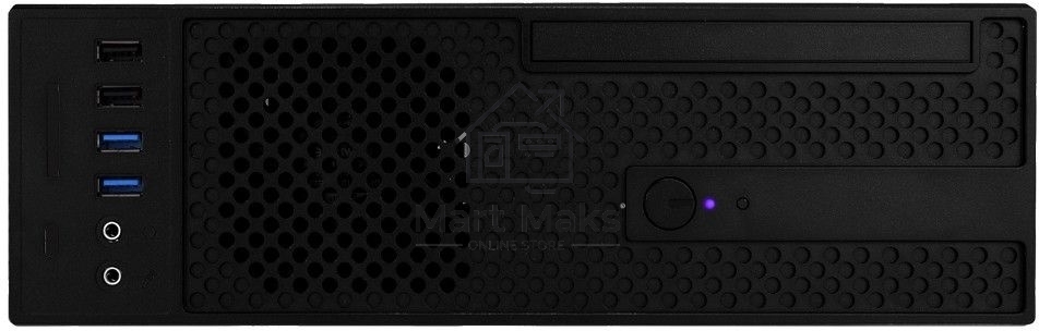 Компьютерный корпус Slim Desktop INWIN  CJ708BL IP-S265AU7-2 80plus Bronze, U3*2+U2*2+A(HD)+TYPE 3.1C + FAN 80*15mm + intrusion switch INWIN Slim Case