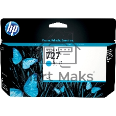Картридж струйный HP 727 B3P19A голубой для HP DJ T920/T1500 (130мл)
