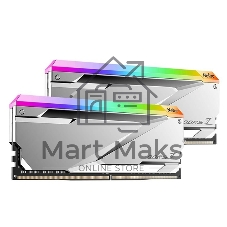 Оперативная память NETAC, DDR5, 32GB (2x16GB), 6600MHz, CL34, DIMM, с радиаторами, RGB, серебристый