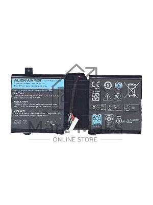 Аккумуляторная батарея для ноутбука Dell Alienware M17x R5 14.8V 86Wh 2F8K3 черный