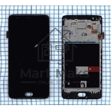 Дисплей для OnePlus 3T (TFT) черный c рамкой