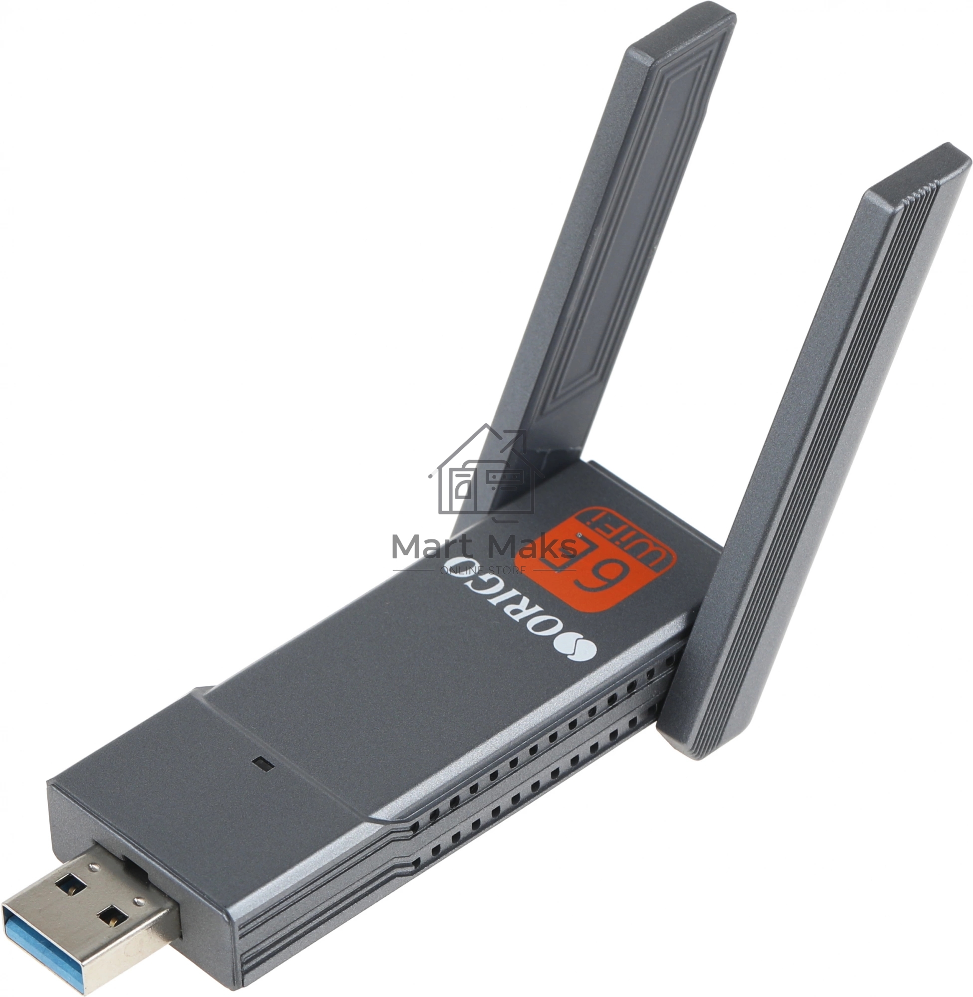 Сетевой адаптер Wi-Fi Origo OW1800M, AX1800, USB 3.0, (ант.внеш.несъем.) 2ант.