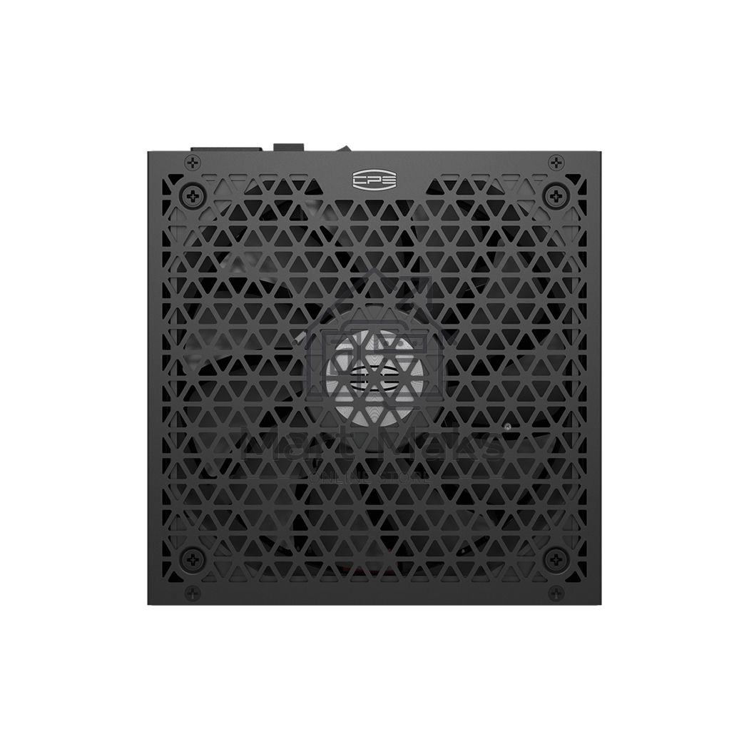 Блок питания PCCooler P5-YN1000-G1F, 1000Вт, 80 PLUS Gold, 135мм, модульный, черный