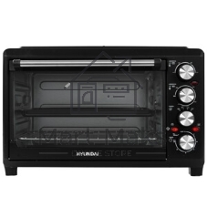 Мини-печь Hyundai MIO-HY086 38 л, 1600 Вт, черный