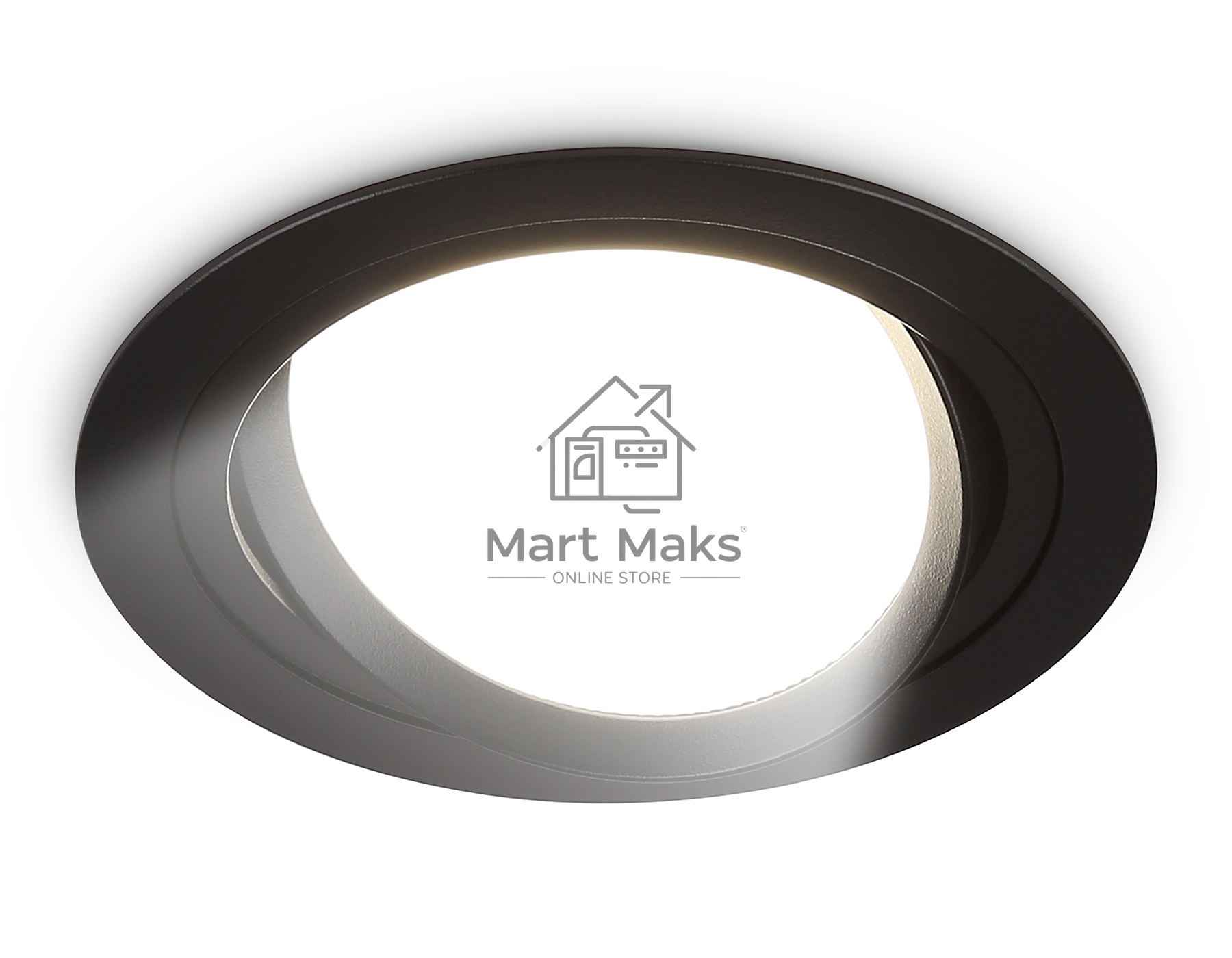 Светильник Ambrella light TN51913 BK черный GX53 max 12W D115*23