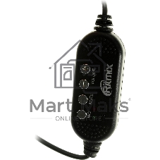 Гарнитура Ritmix RH-533 USB серебристый, проводная, USB