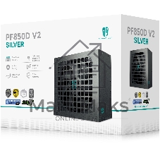 Блок питания Deepcool ATX 850W PF850D V2 80+ silver (20+4pin) APFC 120mm fan 3xSATA RTL