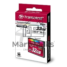 Флеш карта CF 32Gb Transcend, 800X