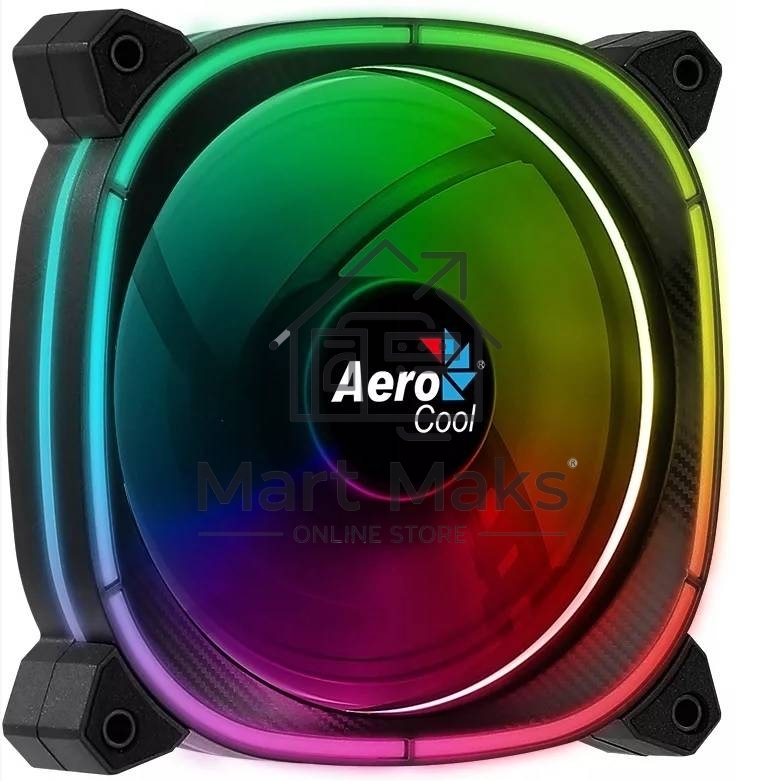 Вентилятор Aerocool / Formula Astro 12 ARGB черный, 120 мм, 1000 об/мин, 17.5 дБ, 6 pin