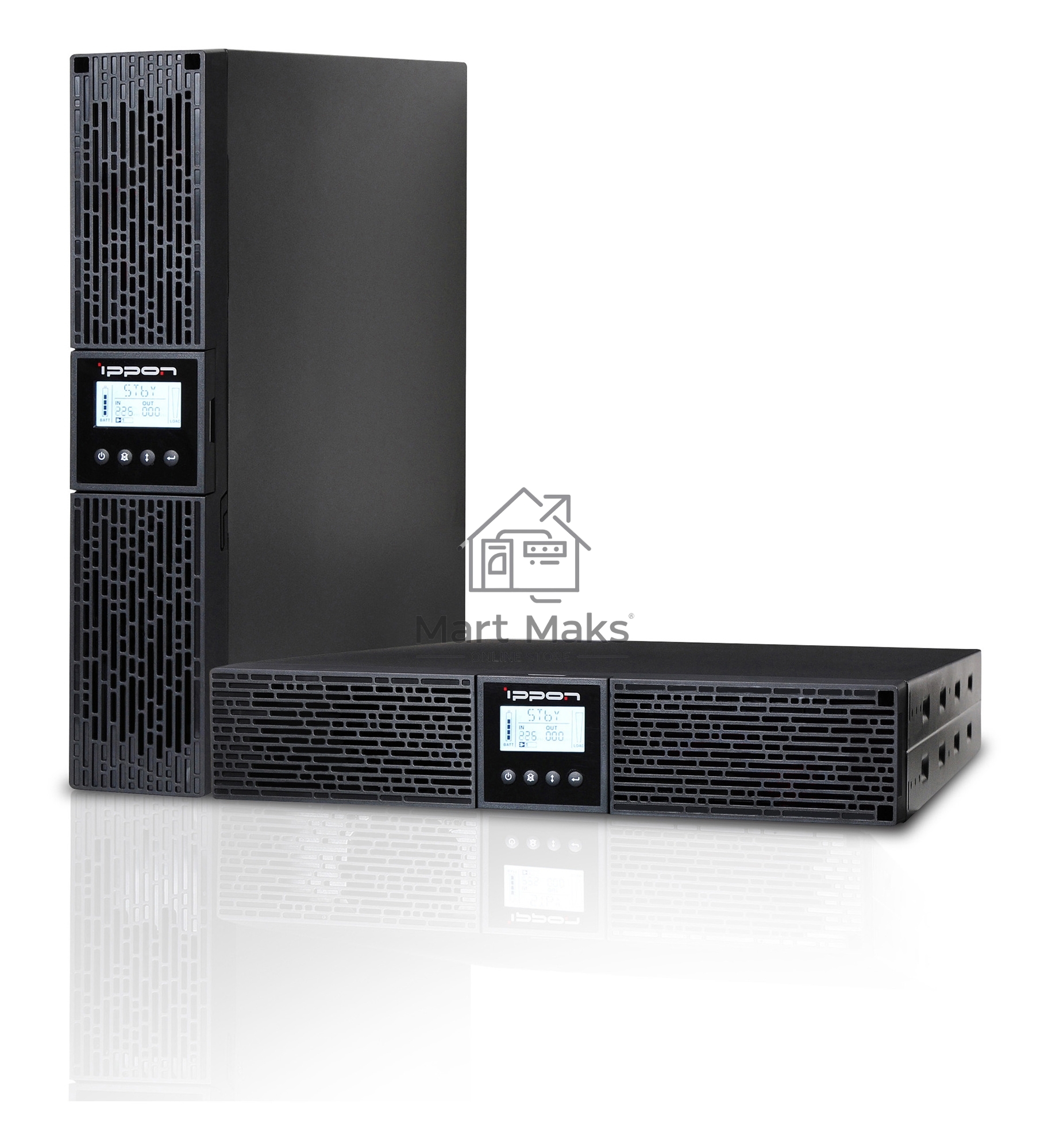 Источник бесперебойного питания Ippon Smart Winner II 1000 900Вт 1000ВА черный