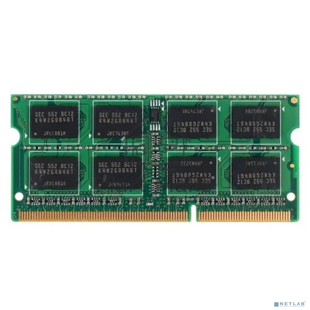 Оперативная память Patriot, DDR3L, 4GB (1x4 GB), 1600 MHz, CL11, SO-DIMM