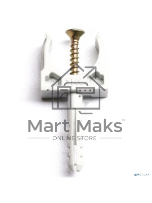 Держатель с защелкой и дюбелем. д.20мм 51320 DKC