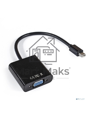 Кабель-переходник ExeGate EX284923RUS miniDisplayPort-VGA ExeGate EX-mDPM-VGAF-0.15 (mini20M/15F, 0,15м)